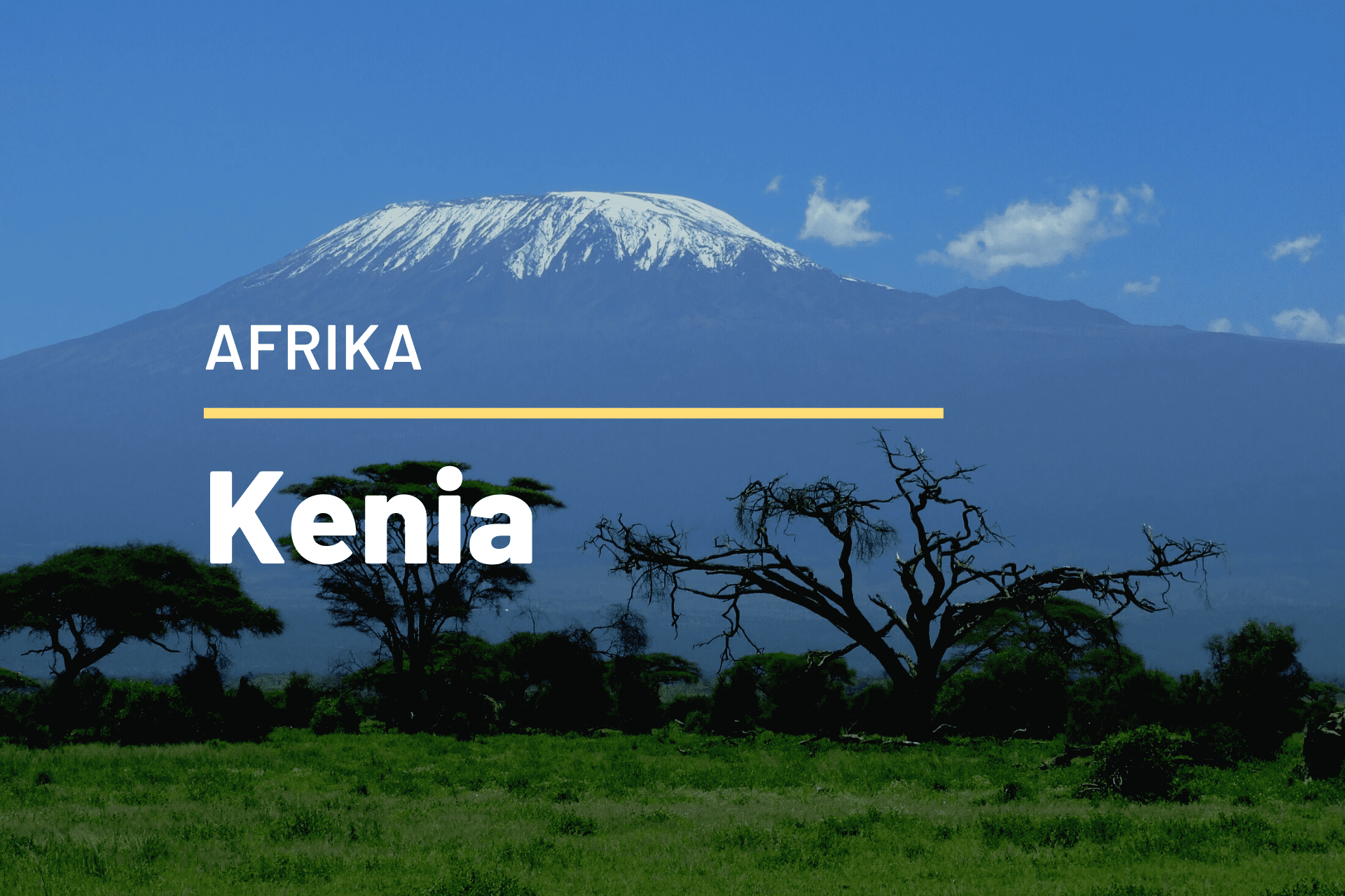 Urlaub in Kenia